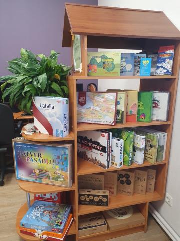 Galda spēļu bibliotēka